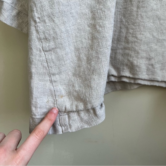 linenfox 100% linen kimono jacket - Picture 12 of 12